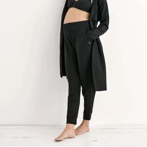Hatch Maternity - Indoor Outdoor Jogger - Black sz1